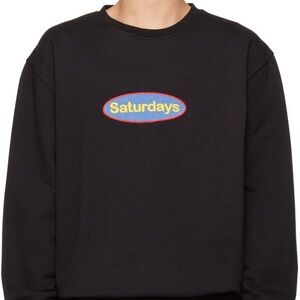 Saturdays NYC Black Bowery Sweatshirt XXL
